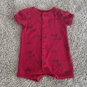 Carter's Go Team Pennant Baby Romper
